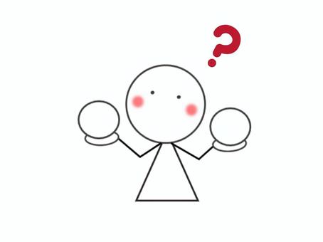 比較する棒人間C-2 比較,棒人間,悩む,考える,比べる,選ぶ,選択肢,かわいい,両手,シンプルのイラスト素材
