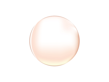 ピンクの一粒真珠 真珠,パール,ピンク,ピンクパール,玉,球体,一粒,ジュエリー,上品,華やかのイラスト素材