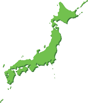 Three-dimensional Japan, japonia, trójwymiarowy, trójwymiarowy, JPG, PNG and AI