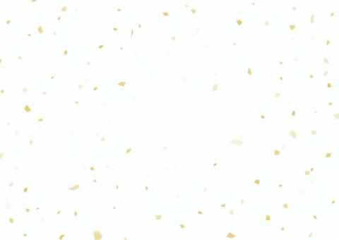 金色の紙吹雪のイメージ