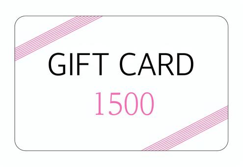 Gift card illustration 1500 yen version, JPG, PNG and AI Gift card illustration 1500 yen version, cartão de presente, rosa, cartão, JPG, PNG and AI