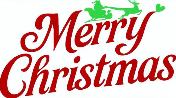 メリークリスマス文字3 クリスマス,メリークリスマス,サンタクロース,そり,トナカイ,ひげアイコン,赤背景,カリグラフィー,ホリデーデザイン,冬のイラスト素材