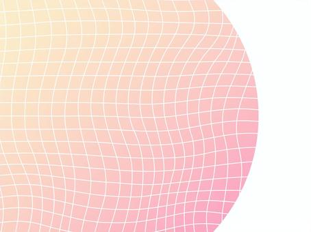 グラデ円と細線チェック背景 ピンク  背景,グラデーション,ピンク,チェック,シンプル,テクノロジー,it,デジタル,サイバー,ビジネスのイラスト素材