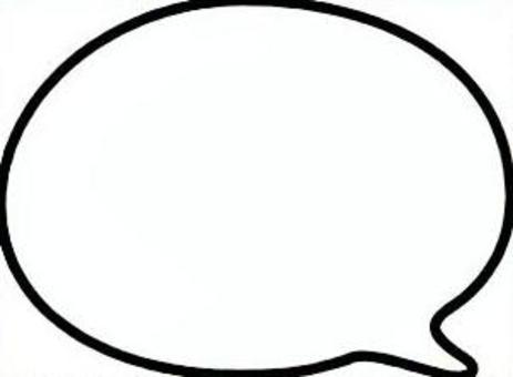 シンプルな吹き出し03