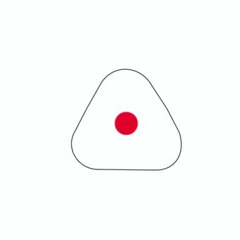 おにぎり(梅干し)2 おにぎり(梅干し)2 おにぎり,食べ物,塩にぎり,お米,ご飯,料理,シンプル,アイコン,梅干しのイラスト素材