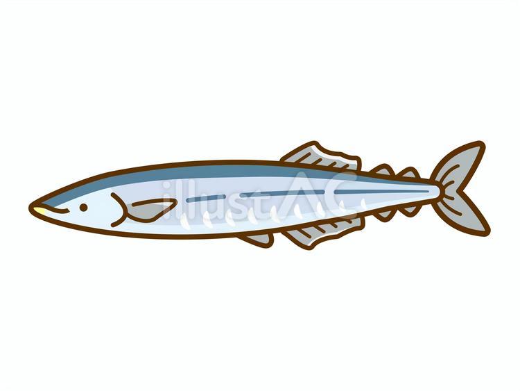 さんま、秋の味覚のイラスト素材 サンマ,さんま,秋刀魚のイラスト素材