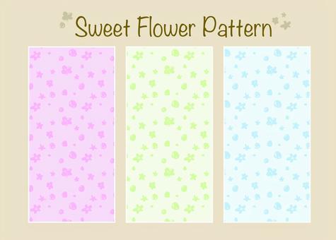 Cute flower pattern, pattern, flower handle, flour, JPG, PNG and AI