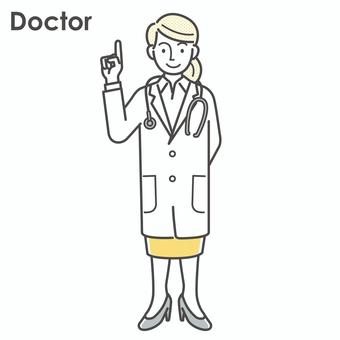 female doctor explaining, , JPG, PNG and AI