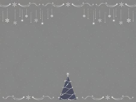 クリスマスに使えるフレーム背景50