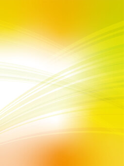 鮮やかな黄色の幻想的なウェーブ背景 背景,抽象的,曲線,黄色,オレンジ,グラデーション,波,光,明るい,ウェーブのイラスト素材