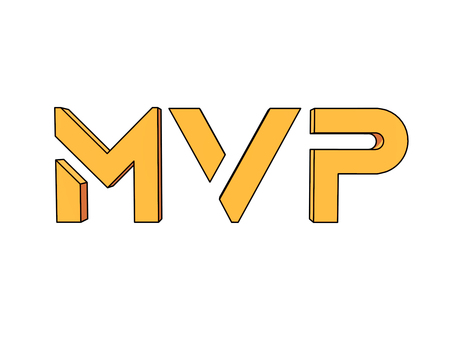 未来風MVP mvp,賞,偉業,活躍,ヒーロー,スポーツ,グラデーション,文字,3dcg,黄色のイラスト素材