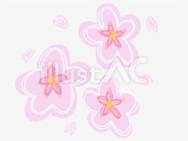 桜 桜,植物,木のイラスト素材
