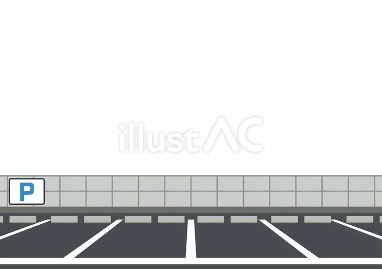 壁紙のダークグレーの駐車場です。 壁紙,駐車場,車のイラスト素材