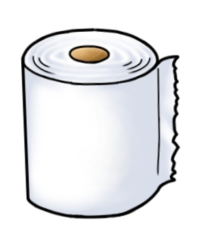 Illustration, toilet paper, toilet, paper, 