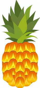 果物_パイナップル パイナップル,果物,農園,畑,農家,農業のイラスト素材