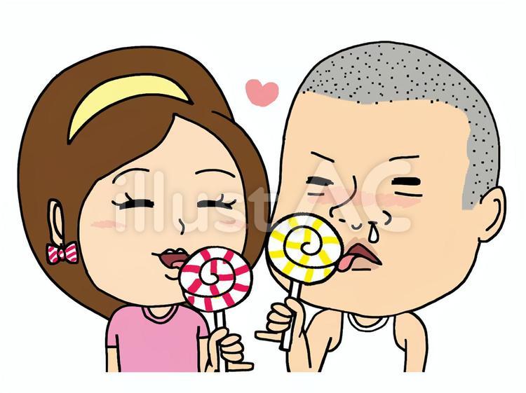 2回目のデート 彼女,少年,デートのイラスト素材