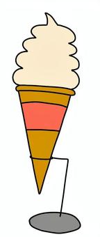 Includes soft serve ice cream stand, JPG and PNG Includes soft serve ice cream stand, sweet, cold, summer, JPG and PNG