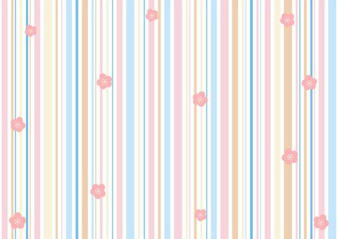 Flower colorful striped background, stripe, plum, flower, JPG and EPS