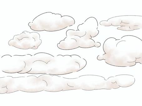 Illustration, cloud, the weather, weather, JPG