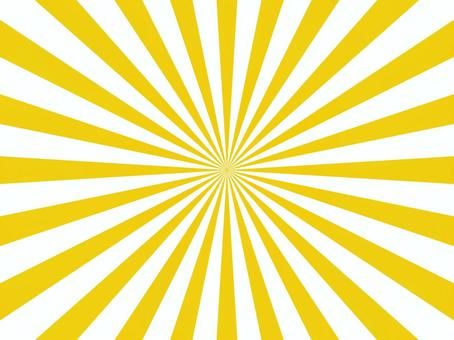 Simple concentrated line background material Yellow and white, , JPG, PNG and AI