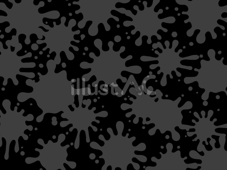 インクが飛び散った背景　黒色 インク,スプラッシュ,ペンキのイラスト素材