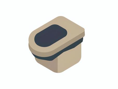 非常用の簡易トイレ トイレ,便器,便意,便座,簡易トイレ,防災,災害,グッズ,排泄,非常用のイラスト素材