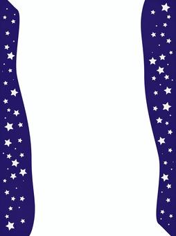 Milky Way Frame (Vertical), JPG, PNG and AI Milky Way Frame (Vertical), frame, milky way, tanabata, JPG, PNG and AI
