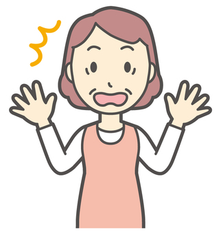  エプロンおばちゃん-071-バスト