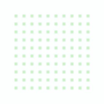 薄緑色の四角が並んだ背景素材1：1 四角,正方形,幾何学,緑,グリーン,パステル,ペール,色,カラー,シンプルのイラスト素材