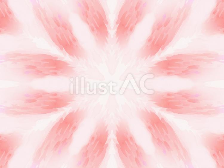 エンボス加工した幾何学な万華鏡 2 左右対称,紙,柄のイラスト素材