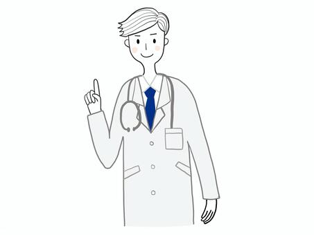 Doctor, a doctor, male, work, JPG, PNG and AI