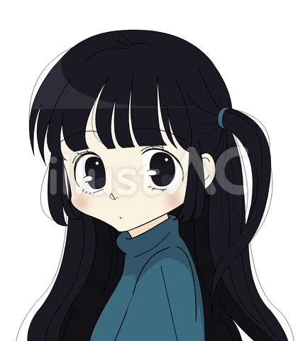 きょとんとしてる女の子