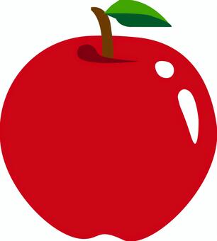 リンゴ リンゴ,林檎,果物,アップル,セイヨウリンゴのイラスト素材