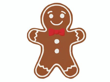 ジンジャーブレッドマン ジンジャーブレッドマン,クリスマス,冬のイラスト素材