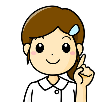 看護師 笑顔 指差し 看護師 笑顔 指差し 女性,看護師,ナースのイラスト素材