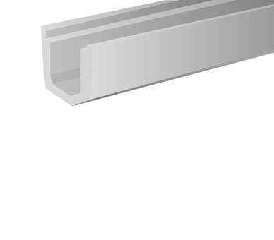 側溝 側溝,コンクリート,工事,部品,蓋無しのイラスト素材