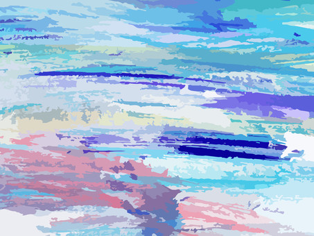 青やピンクの抽象テクスチャ 背景,テクスチャ,青,ピンク,白,紫,絵の具,アクリル絵の具,手描き,不規則のイラスト素材