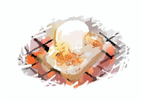 Illustration, mochi, jealousy, lunar month, 
