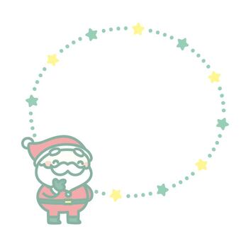 Illustration, santa claus, hat, beard, 