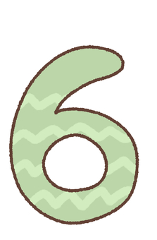 number 6, , JPG and PNG