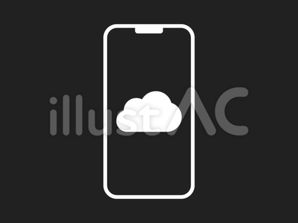 スマホクラウドアイコン