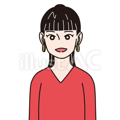 【アイコン用画像】女性_笑顔_5