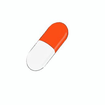 薬（赤） 薬,カプセル,風邪薬,シンプル,赤のイラスト素材