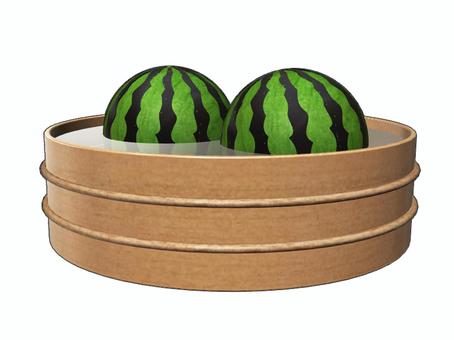 Watermelon chilling, watermelon, food, cold insulation, JPG and PNG