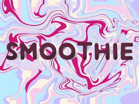 Illustration, smoothies, लोगो, पृष्ठभूमि, 