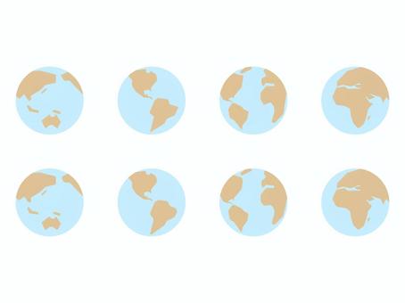 Illustration, earth, world, global, 