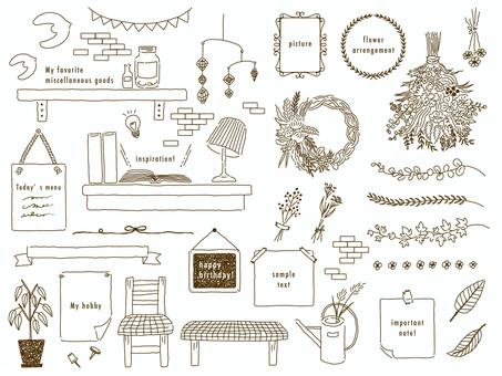 내츄럴 인테리어 room, JPG, PNG 및 AI 내츄럴 인테리어 room, 자연, 인테리어, 식물, JPG, PNG 및 AI