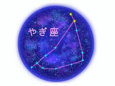 Illustration, icon, constellation, capricorn, 