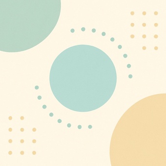 丸と点の背景イラスト