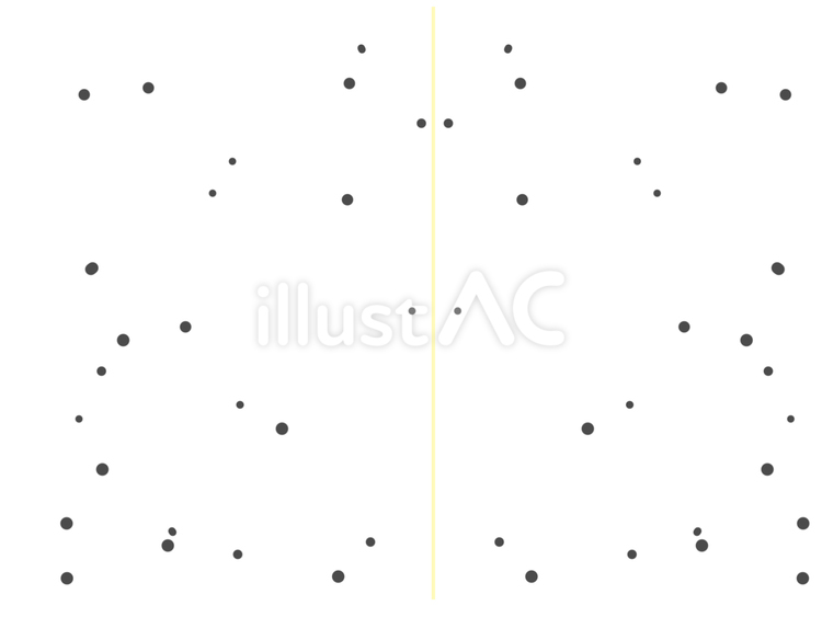 点と一本の線 点,線,模様のイラスト素材